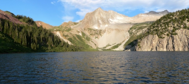 Snowmass Peak, Snowmass Lake