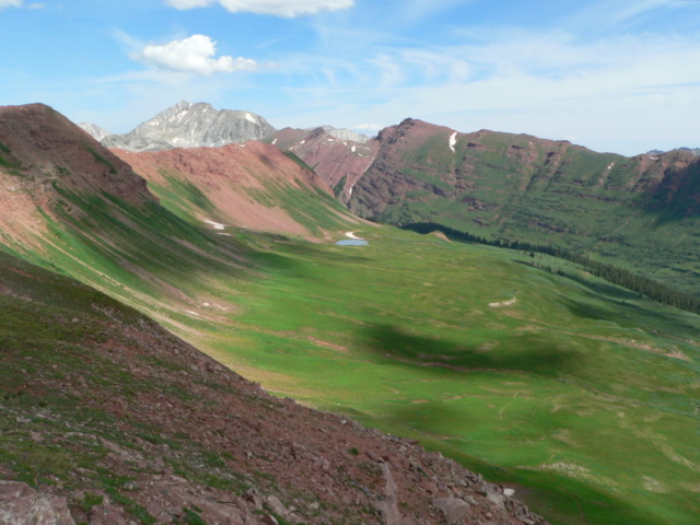 Fravert Basin, Snowmass Mountain, Frigid Air Pass