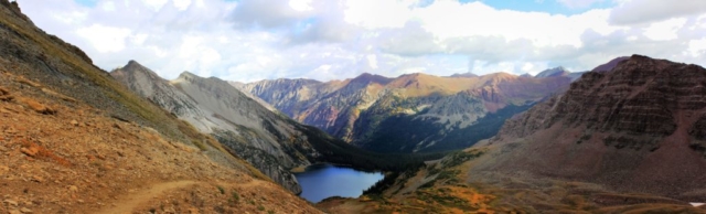 Trailrider Pass, Snowmass Lake