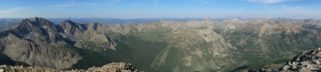 Three Apostles, Virginia Peak, Winfield Peak